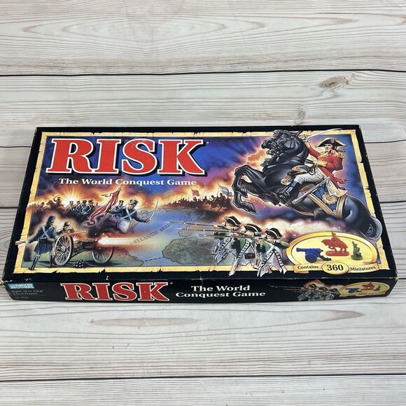 VTG Risk Board Game 1993 by Parker Brothers World Conquest Game - 98% Complete - Picture 9 of 16